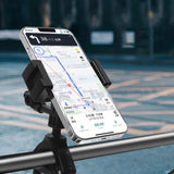 Universal Bike Mount For Cell Phone & Sports Camera - Close-Up Angle