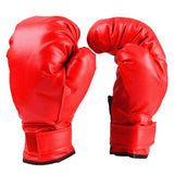 Children'S Training Boxing Gloves For Fitness And Fighting - Solid Colour - Front View