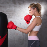 Children'S Training Boxing Gloves For Fitness And Fighting - Solid Colour - Rear View