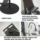 3-tier Desktop Gamepad and Headphone Storage Rack - White - 45-Degree Angle