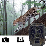 50mp 4k Dual Lens Infrared Hunting Camera for Outdoor Rainfall and Fog - Front View