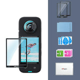 Tempered Film Protection for Insta360 X3 Sports Camera - 1 Set - 1Set - Front View