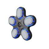 Bluetooth Music Boxing Machine With Adult Gloves - Reaction Training - With Half-Finger Gloves - Front View