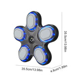 Bluetooth Music Boxing Machine With Adult Gloves - Reaction Training - With Half-Finger Gloves - Top-Down View