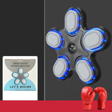 Bluetooth Music Boxing Machine With Adult Gloves - Reaction Training - With Half-Finger Gloves - Extra Image