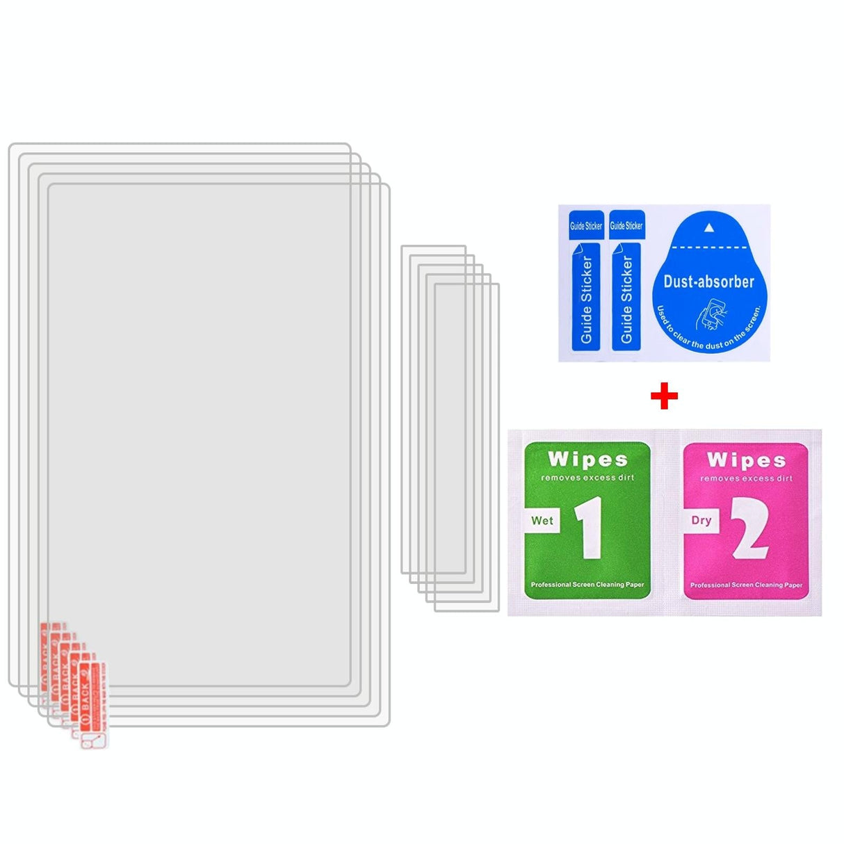 25-pack Tempered Glass Film for Car Navigator Protection - For Tesla Model 3 2024