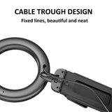 Desktop Ring Fill Light with Multi-function Bracket - 3000-6500k - Low Angle