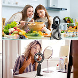 Desktop Ring Fill Light with Multi-function Bracket - 3000-6500k - Extra Image