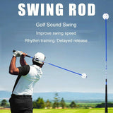 Improve Swing Speed with Golf Swing Training Stick - Low Angle