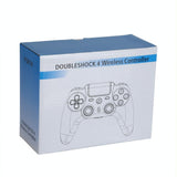 Wireless Ps4 Game Controller - White - Low Angle