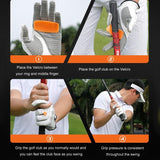 Improve Golf Ball Control with Silicone Magic Stickers - Top-Down View