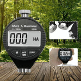 Digital Tire Hardness Meter - Plastic & Rubber - Side View