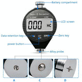 Digital Tire Hardness Meter - Plastic & Rubber - 45-Degree Angle