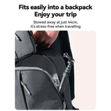 3m Carbon Fiber Selfie Stick Monopod for Action Cameras - 1 / 4 Screw - Top-Down View