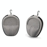 Gray Headphone Storage Bag - Universal Organizer - Side View