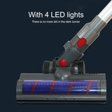 Electric Floor Brush for Dyson Vacuum Cleaners - Close-Up Angle