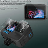 Imak 3-in-1 Camera Lens & Screen Tempered Glass Film - Low Angle