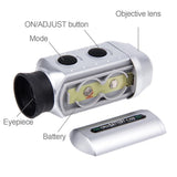 7x Digital Golf Telescope with Measuring Instrument and Padded Case
