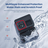 Tempered Film Protective Stickers for Insta360 Ace Amagisn Sports Camera - 3 In 1