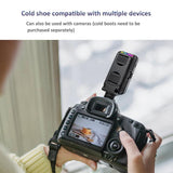 Foldable Rgb Fill Light with Phone Clip & Cold Shoe Interface - Low Angle