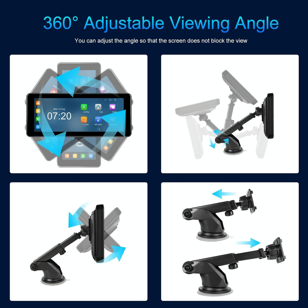 6.86 Inch 4K Dvr Smart Screen Player - Compact & High-Resolution - Standard