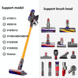 Vacuum Cleaner Storage Rack Extension Bracket for Dyson V7-v15 - 1 Pair - 45-Degree Angle
