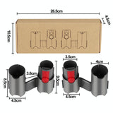 Vacuum Cleaner Storage Rack Extension Bracket for Dyson V7-v15 - 1 Pair - Close-Up Angle