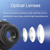 Portable Mini Binoculars for Stargazing - 3x50 Magnification - 45-Degree Angle