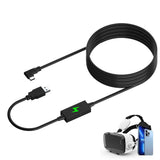 5m Usb to Type c Cable for Meta Quest Pro Vr Headset - Front View