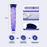 Post Filter Pre-filter for Dyson V7 / V8 / V6 Vacuum Cleaners - Side View