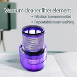 Post Filter Pre-filter for Dyson V7 / V8 / V6 Vacuum Cleaners - Top-Down View
