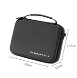 Portable Travel Bag for Xfji Storage - Complete Carrying Case 25.5 x 17.5 x 5.5cm - Top-Down View