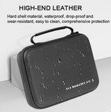 Portable Travel Bag for Xfji Storage - Complete Carrying Case 25.5 x 17.5 x 5.5cm - Low Angle