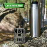 50mp / 4k Mini Wildlife Hunting Camera with Night Vision - 45-Degree Angle