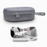 Portable Vr Headset Storage Bag for Apple Vision Pro Glasses - Gray Felt - Gray Linen - Extra Image
