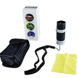 Compact 7X18 Monocular Telescope For Hunting Golf Hiking And Bird Watching - Crosshairs - Close-Up Angle