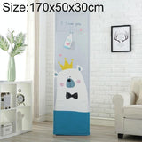Love Bear Fabric Dust Cover - 170x50x30cm Vertical Cabinet Type All-inclusive Ac - Front View