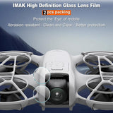 Hd Glass Rear Camera Lens Film For Dji Neo 2 Pack - Top-Down View
