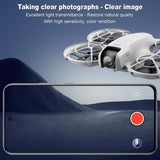 Hd Glass Rear Camera Lens Film For Dji Neo 2 Pack - 45-Degree Angle