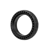 Electric Scooter Tire - 6.5x1.85 Solid Honeycomb Design - Top-Down View