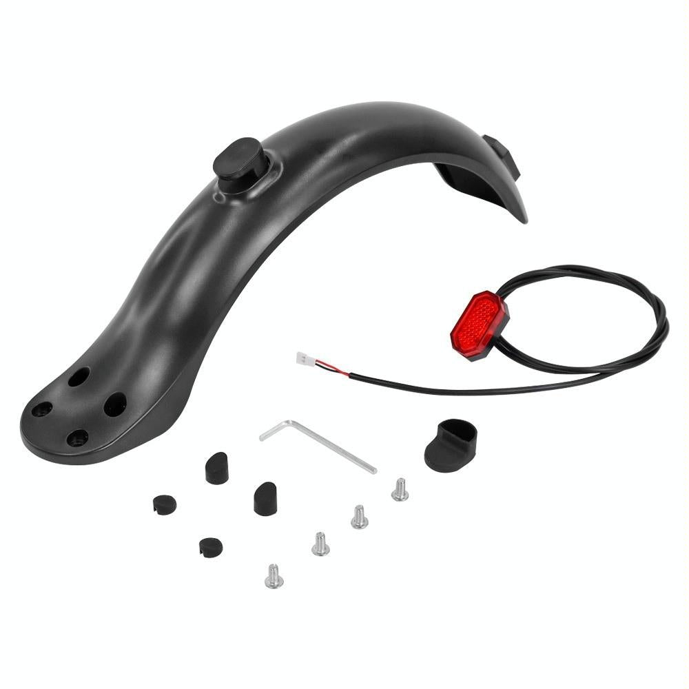 8.5 Inch Rear Fender for Xiaomi M365 / 1s / Pro Scooter - Plastic 4 Holes - Single Fender