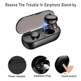 Mini Wireless Bluetooth 5.0 In-ear Earphone - 45-Degree Angle