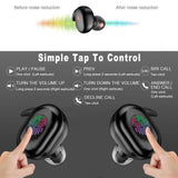 Mini Wireless Bluetooth 5.0 In-ear Earphone - Rear View
