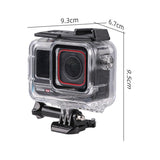 Waterproof Housing for Insta360 Ace Pro - 60m Depth - For Insta360 Ace - Side View