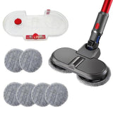 Electric Mop Cleaning Head with Water Tank for Dyson V6 Vacuum Cleaner - Front View