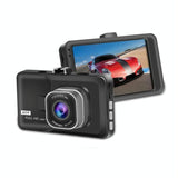 1080P Hd 3.0 Wide-Angle Driving Recorder With Reversing Image - Compact Size - Side View