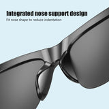 Bluetooth 5.3 Smart Sunglasses with Wireless Headset and Anti-glare Protection - Extra Image