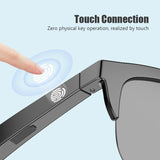 Bluetooth 5.3 Smart Sunglasses with Wireless Headset and Anti-glare Protection - Extra Image