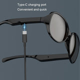 Bluetooth 5.3 Smart Sunglasses with Wireless Headset and Anti-glare Protection - Extra Image