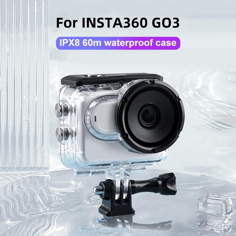 Waterproof Housing for Insta360 Go 3 - Underwater Case